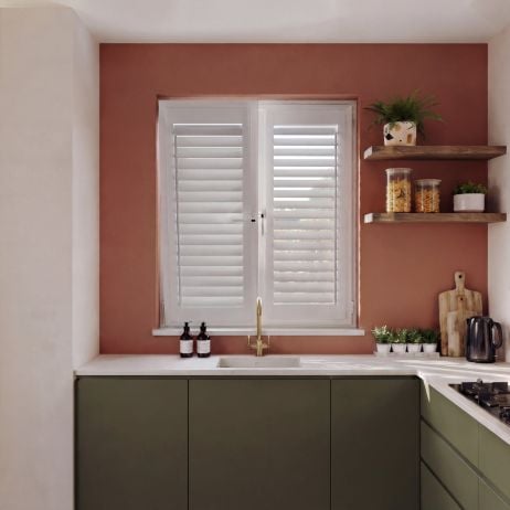Cotton White Perfect Fit Shutter